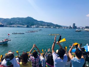長崎県ペーロン選手権大会に出場しました