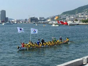 長崎県ペーロン選手権大会に出場しました
