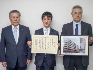長崎県より若手建設技術者表彰を受けました