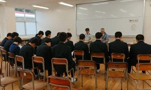 長崎工業高校県内企業説明会に参加しました