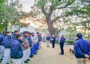 新年の安全祈願を行いました