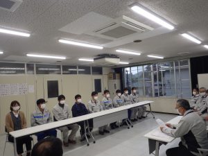 2020年度入社式を行いました