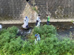 地域清掃を行いました