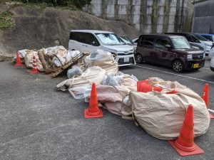 地域清掃を行いました