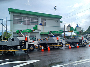 神ノ島自治会のボランティア活動を行いました