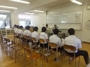 長崎工業高校県内企業説明会へ参加しました