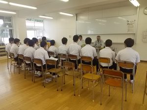 長崎工業高校県内企業説明会へ参加しました